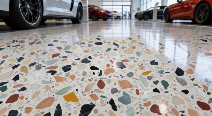 Garage Floor Coating Flake System